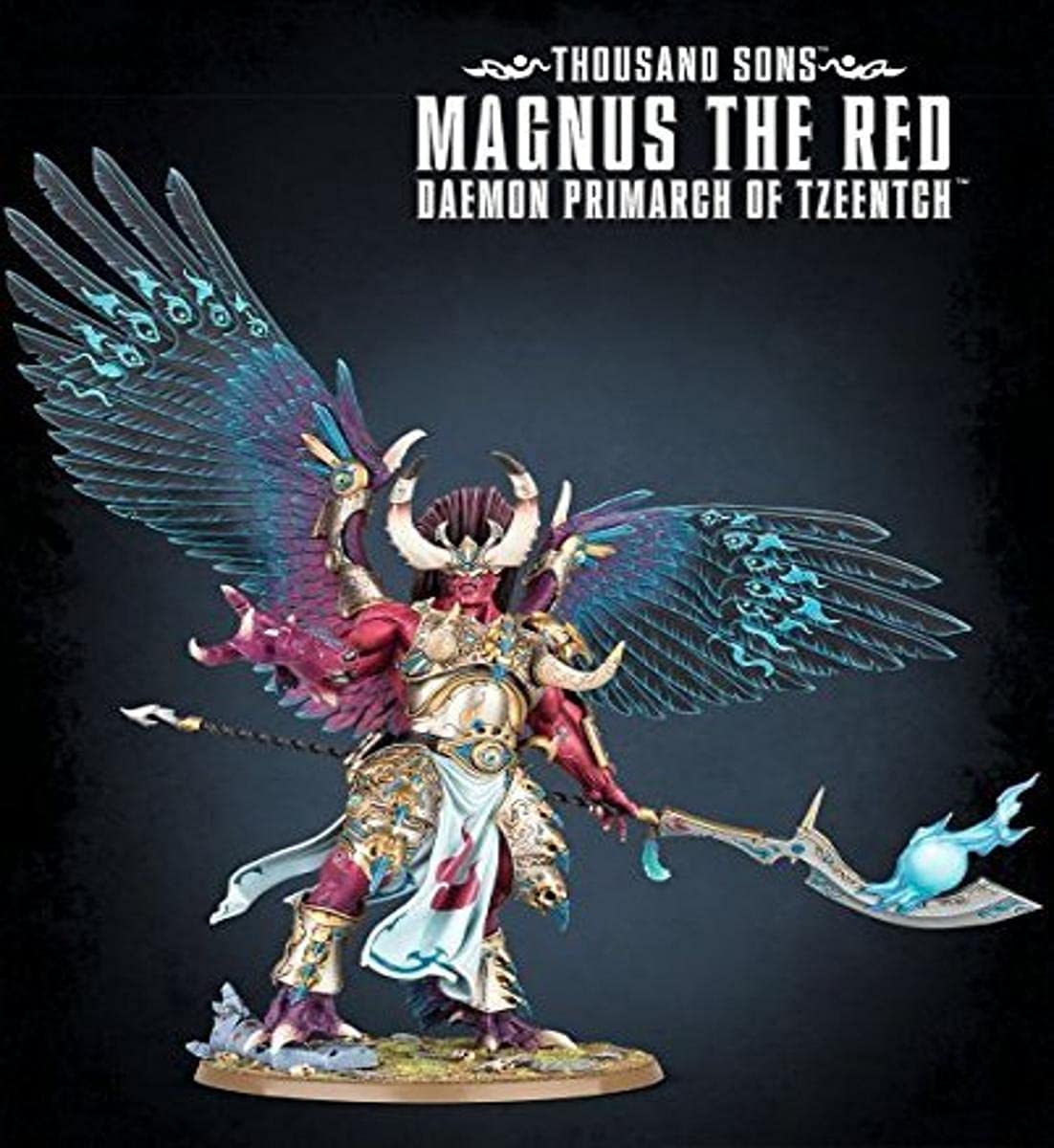 Games Workshop Warhammer 40000 Magnus The Red Daemon Primarch of Tzeentch