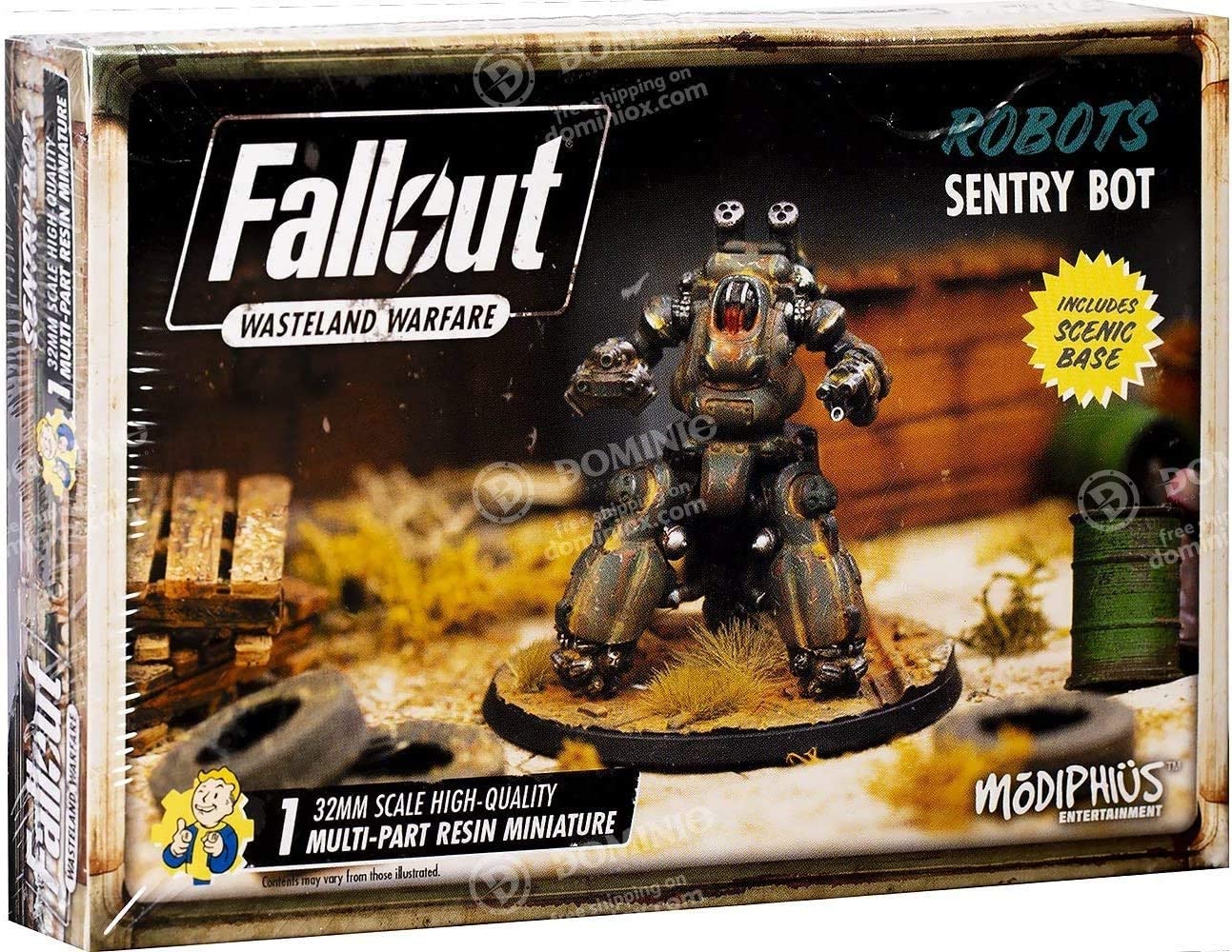 Fallout: Wasteland Warfare - Robots: Sentry Bot – Boarding School Games