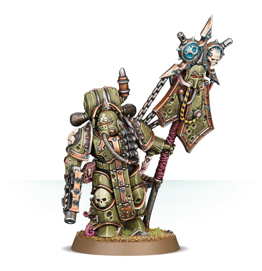 Warhammer: 40,000 - Death Guard: Plague Marine Champion – Boarding