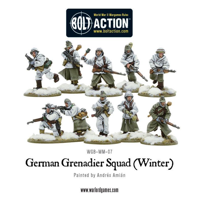 Bolt Action - German Infantry (Winter): WWII German Grenadiers in