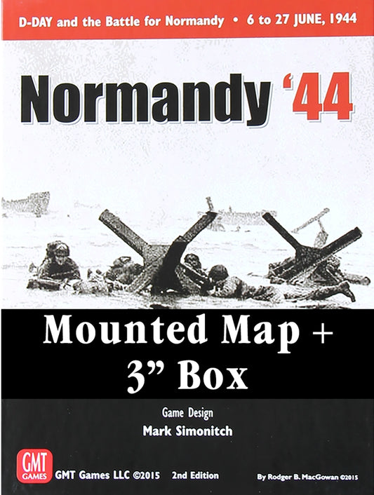 Normandy '44 - 3" Box w/ mounted map