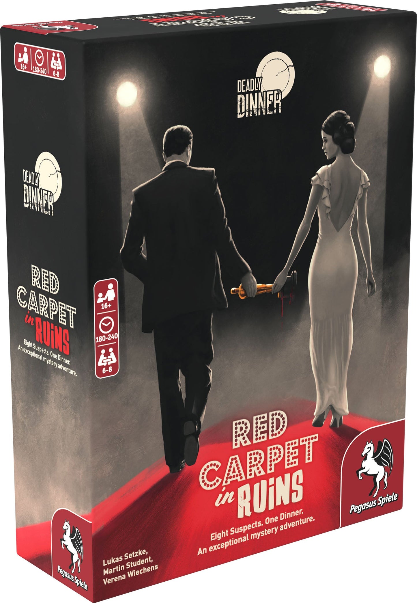 (BSG Certified USED) Deadly Dinner: Red Carpet in Ruins