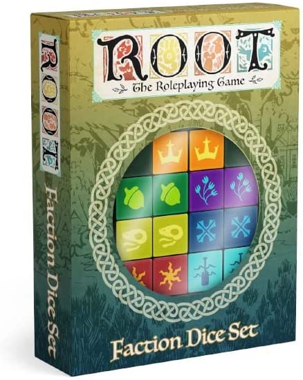 (BSG Certified USED) Root: The Roleplaying Game - Faction Dice