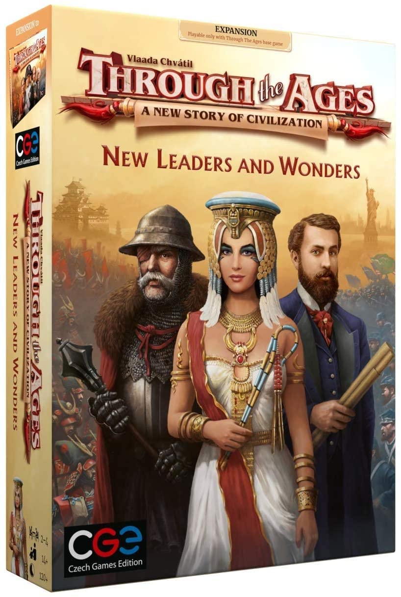 (BSG Certified USED) Through the Ages - New Leaders & Wonders