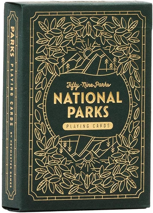 (BSG Certified USED) Fifty-Nine Parks National Parks Playing cards