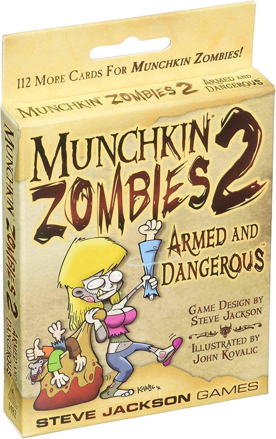 (BSG Certified USED) Munchkin Zombies - #2: Armed and Dangerous (Boxed Edition)