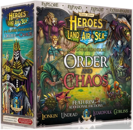 (BSG Certified USED) Heroes of Land, Air & Sea - Order and Chaos