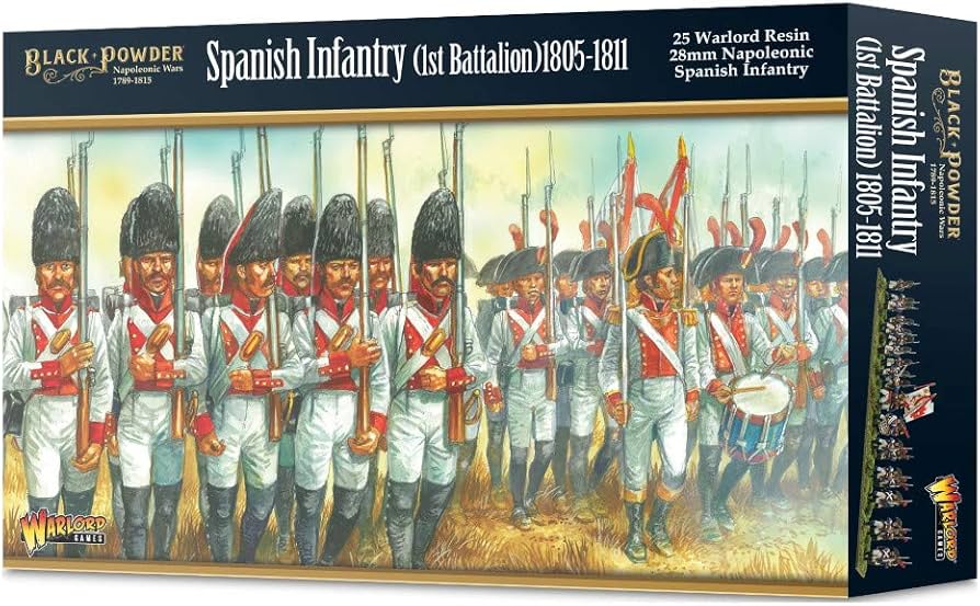 Black Powder: Napoleonic Wars (1789-1815) - Spanish Infantry: 1st Battalion (1805-1811)