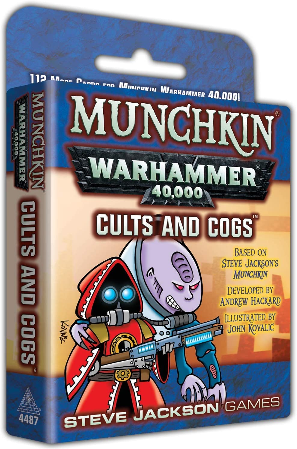 (BSG Certified USED) Munchkin Warhammer: 40K - Cults and Cogs