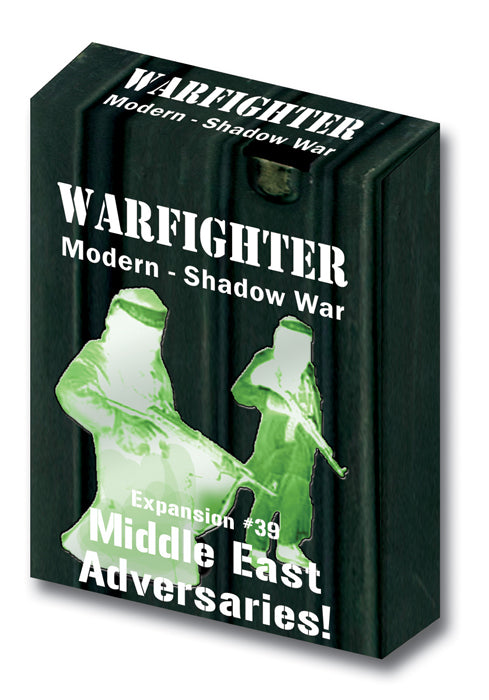 (BSG Certified USED) Warfighter - Expansion 39: Shadow War - Middle Eastern Adversaries