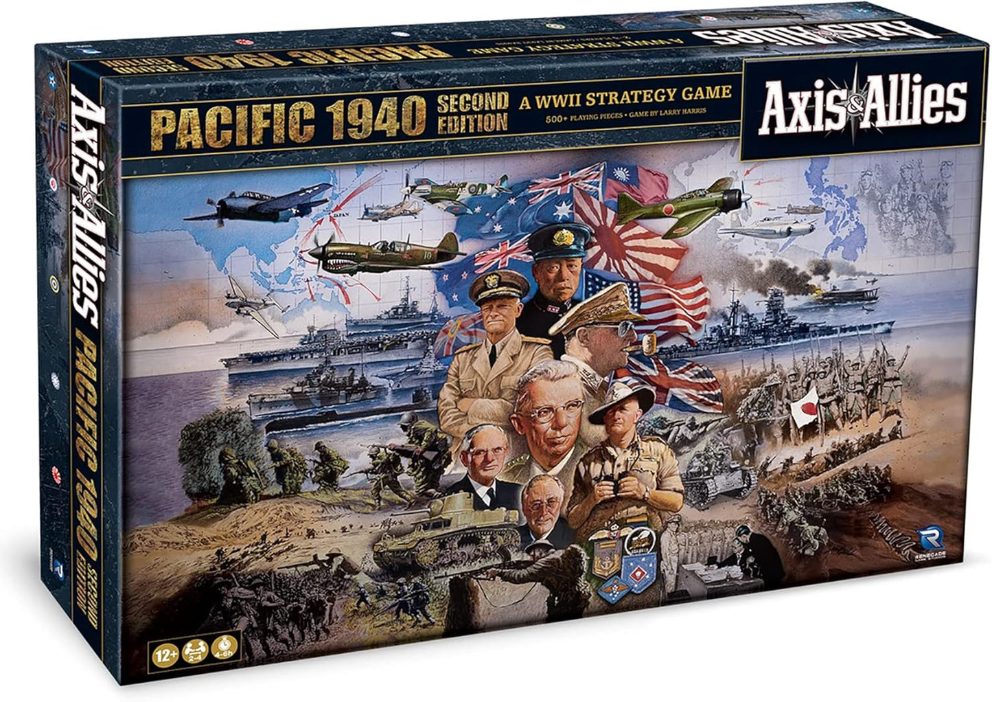 (BSG Certified USED) Axis & Allies: Pacific 1940