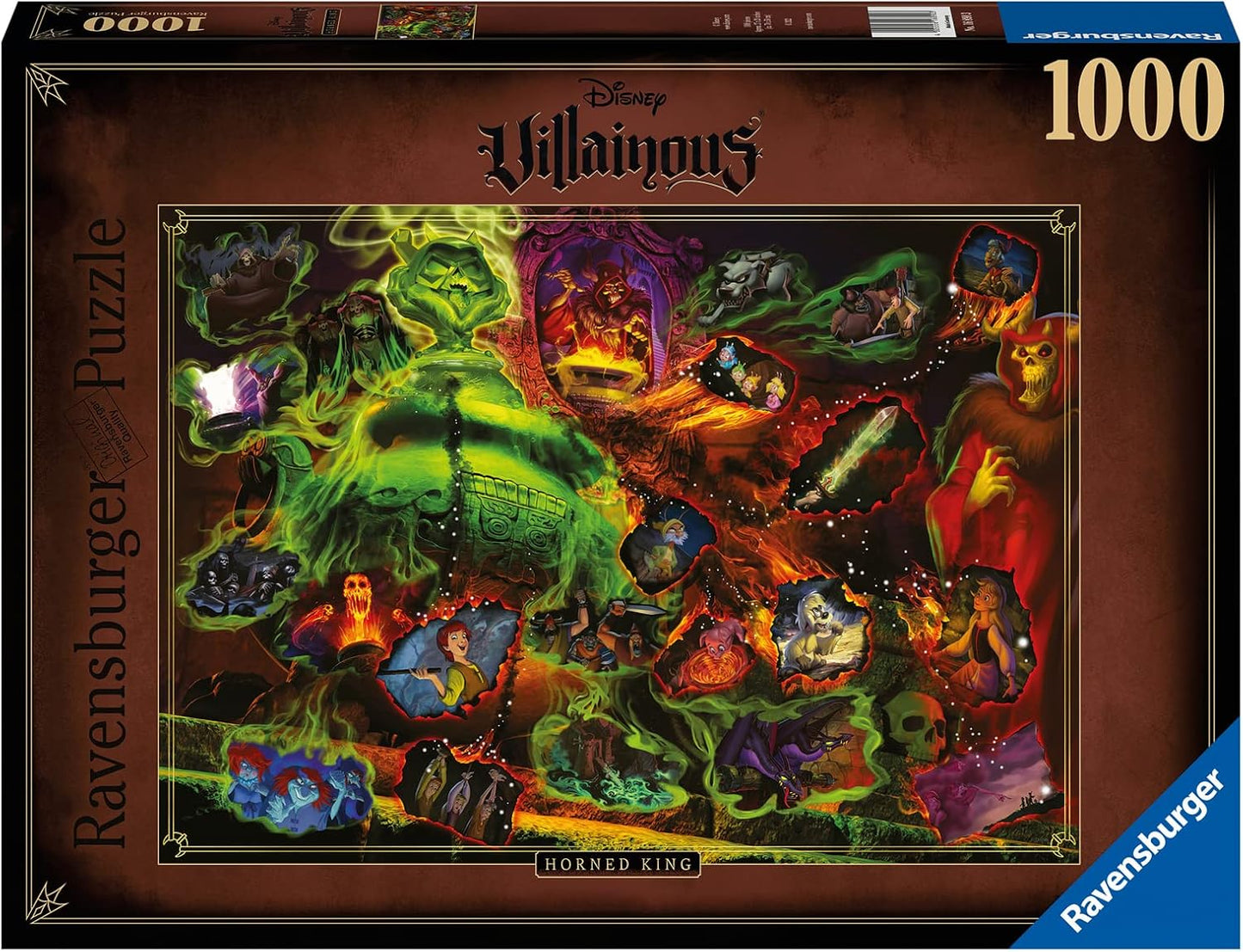 (BSG Certified USED) Disney Villainous Puzzles - Horned King (1000pc)