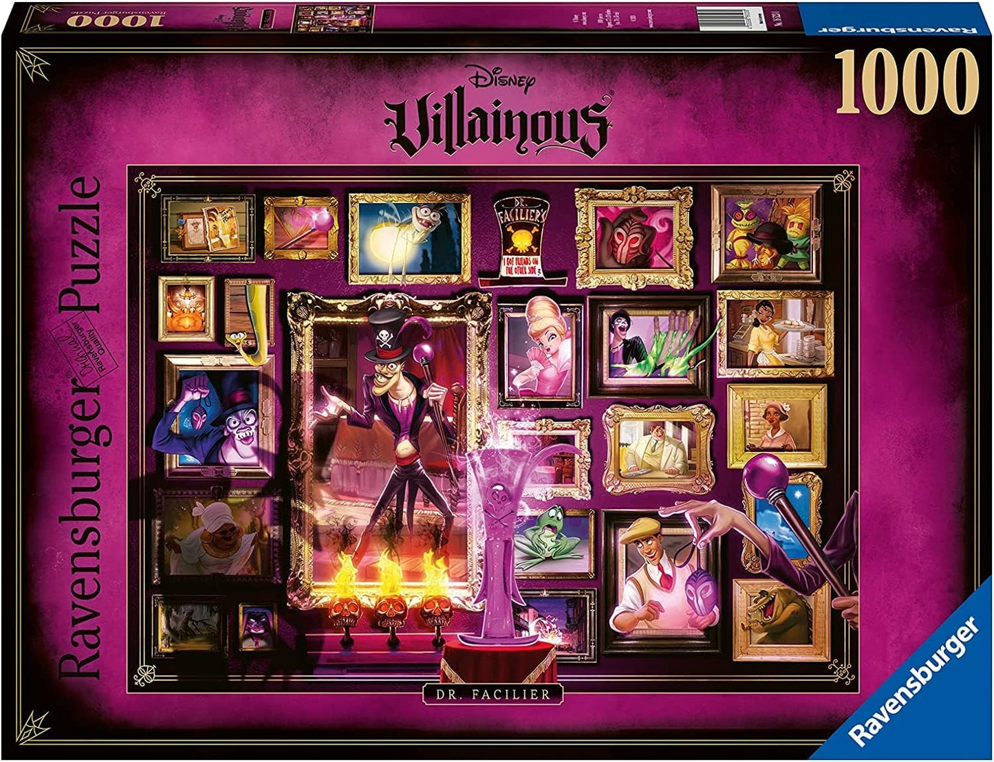 (BSG Certified USED) Disney Villainous Puzzles - Dr. Facilier (1000pc)