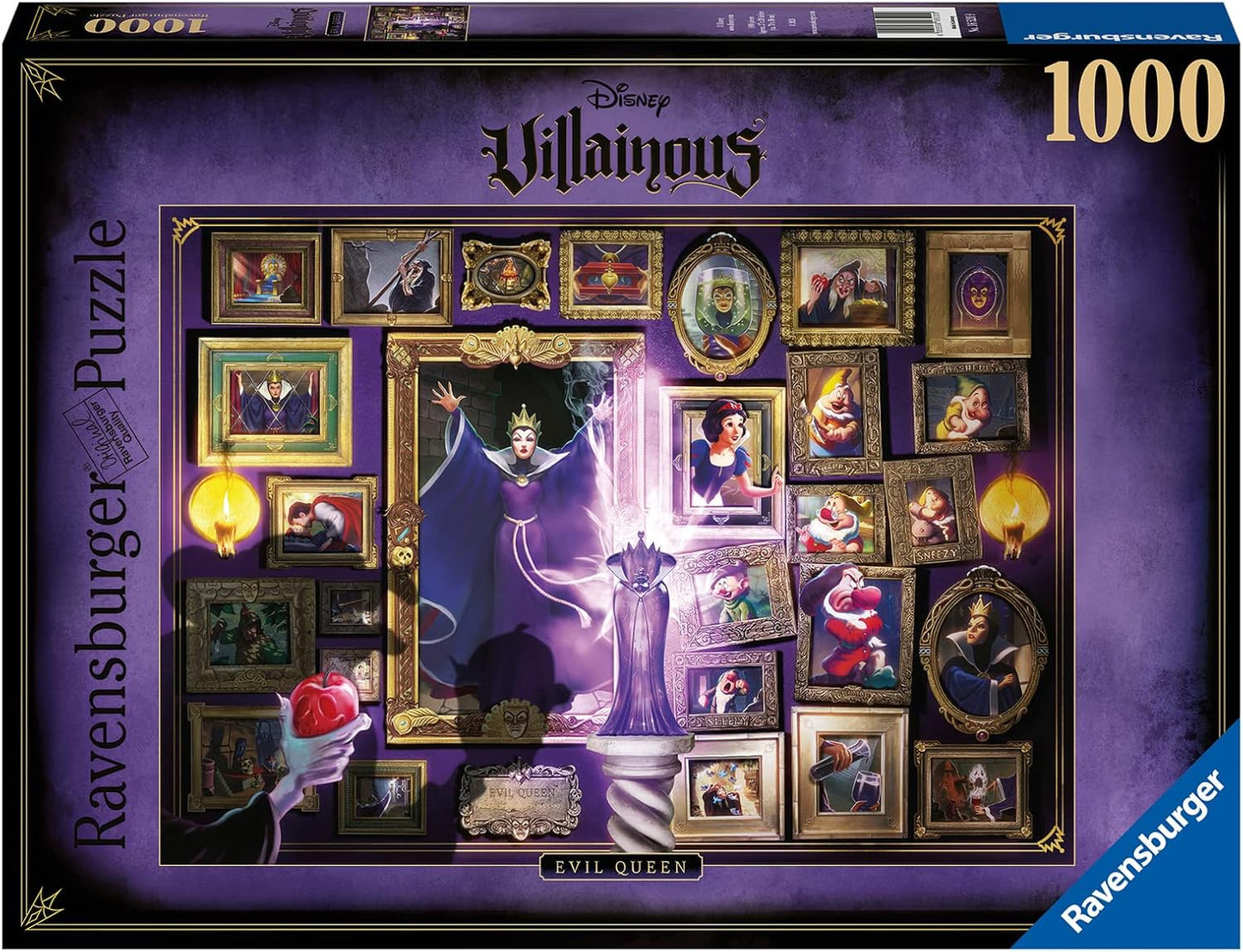 (BSG Certified USED) Disney Villainous Puzzles - Evil Queen (1000pc)