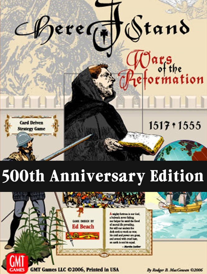 (BSG Certified USED) Here I Stand: Wars of the Reformation, 1517-1555