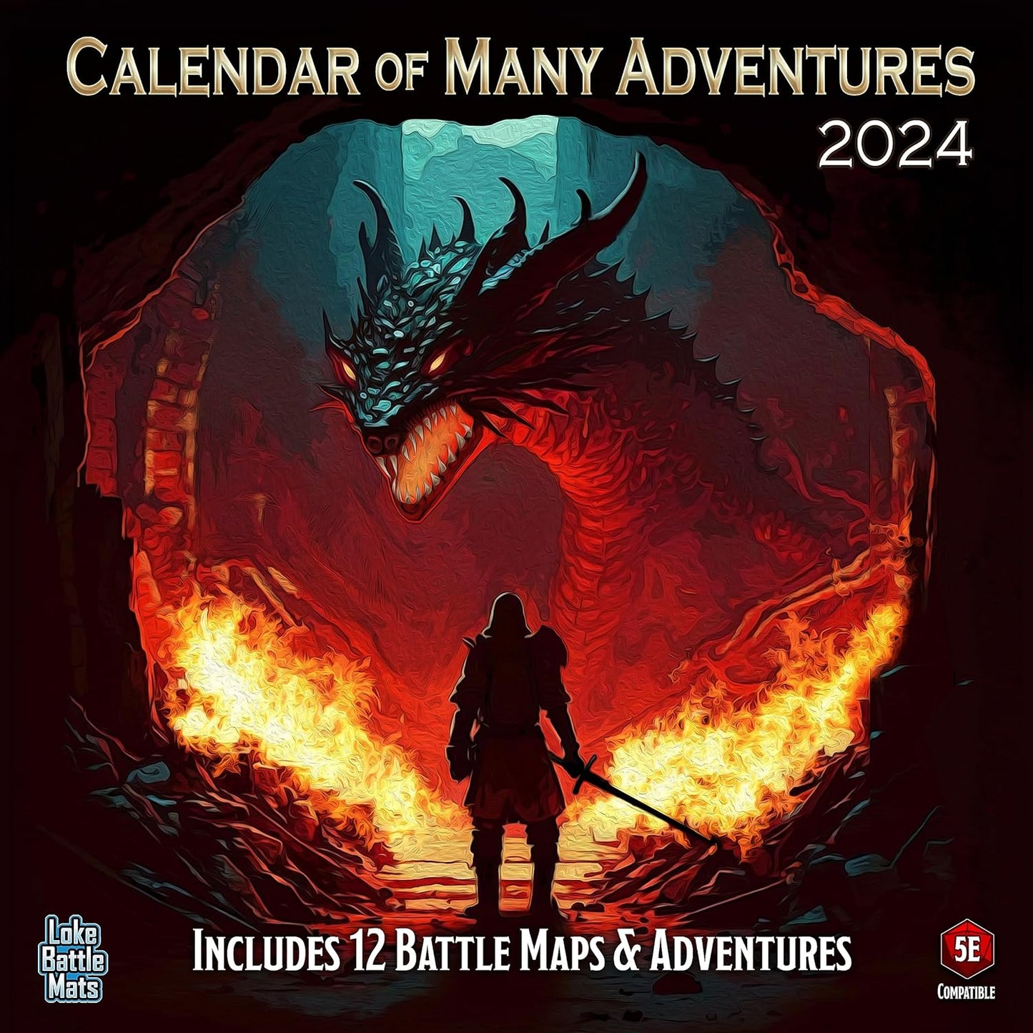 (BSG Certified USED) Calendar of Many Adventures (2024)