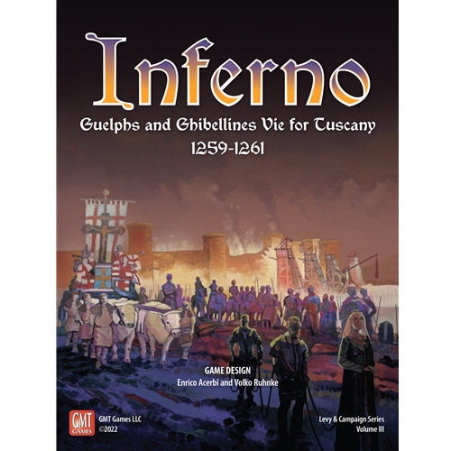 (BSG Certified USED) Inferno: Guelphs and Ghibellines Vie For Tuscany, 1259-1261