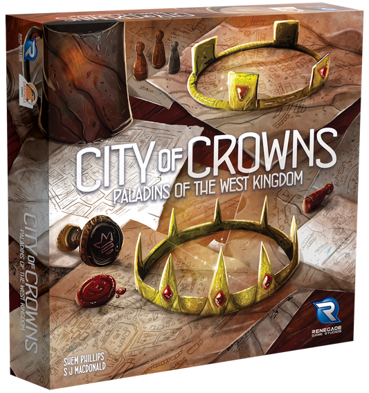 (BSG Certified USED) Paladins of the West Kingdom - City of Crowns