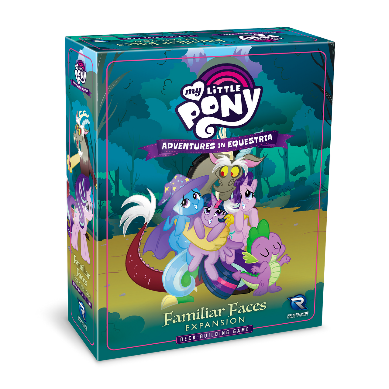 (BSG Certified USED) My Little Pony: Adventures in Equestria Deck-Building Game - Familiar Faces