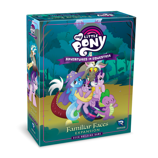 (BSG Certified USED) My Little Pony: Adventures in Equestria Deck-Building Game - Familiar Faces