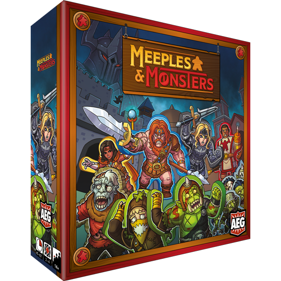 (BSG Certified USED) Meeples & Monsters