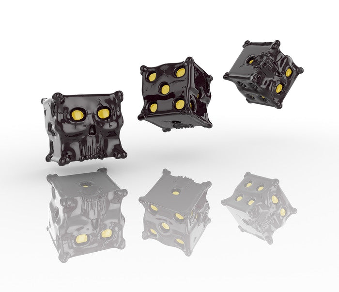 (BSG Certified USED) Tiny Epic Skull Dice Set