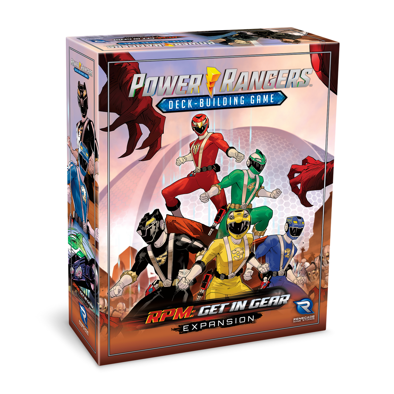 (BSG Certified USED) Power Rangers: Deck Building Game - RPM: Get In Gear