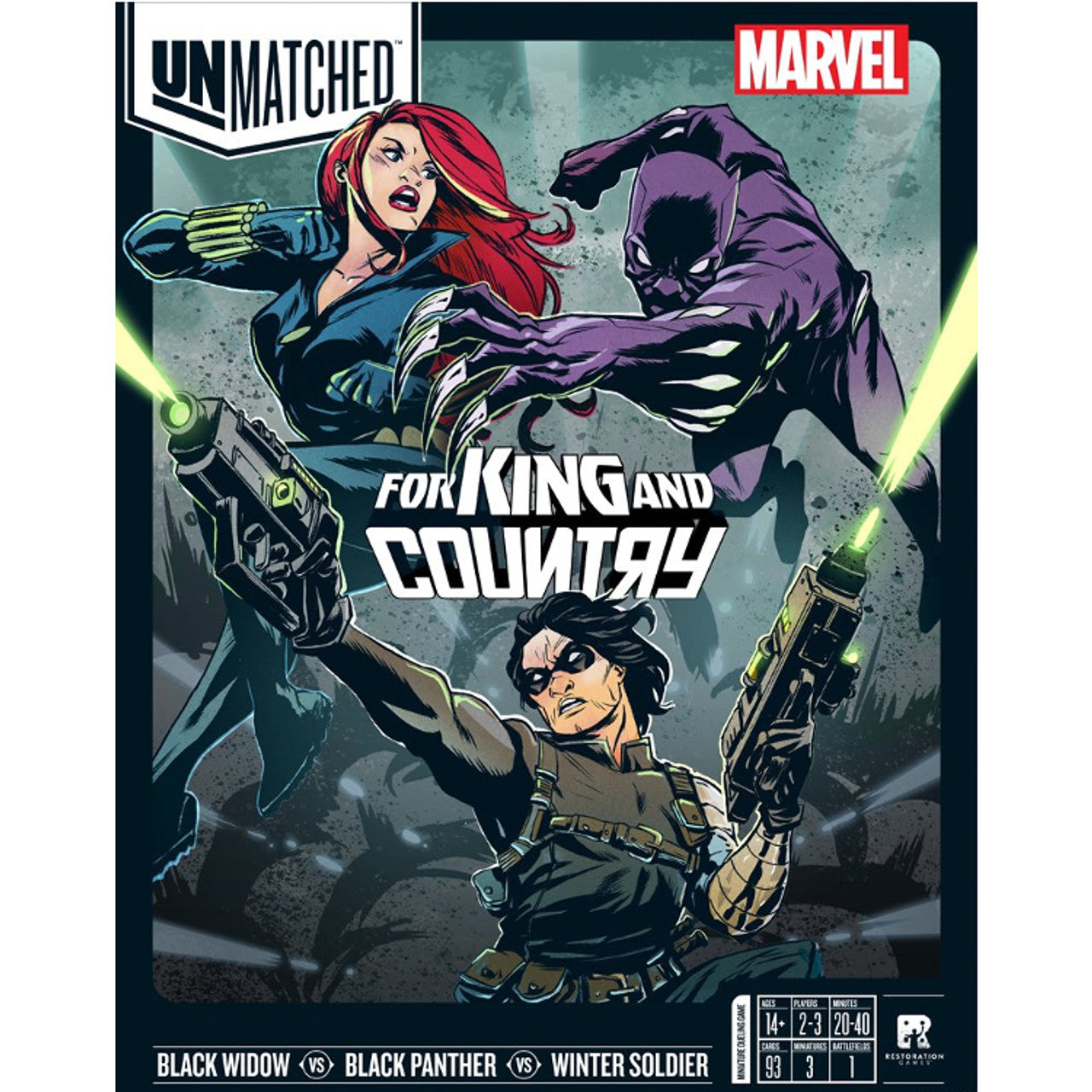 Unmatched: Marvel - For King and Country