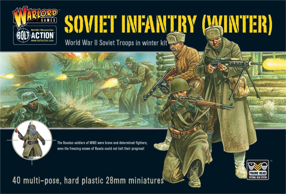 Bolt Action - Soviet Infantry (Winter): WWII Soviet Troops in Winter Kit