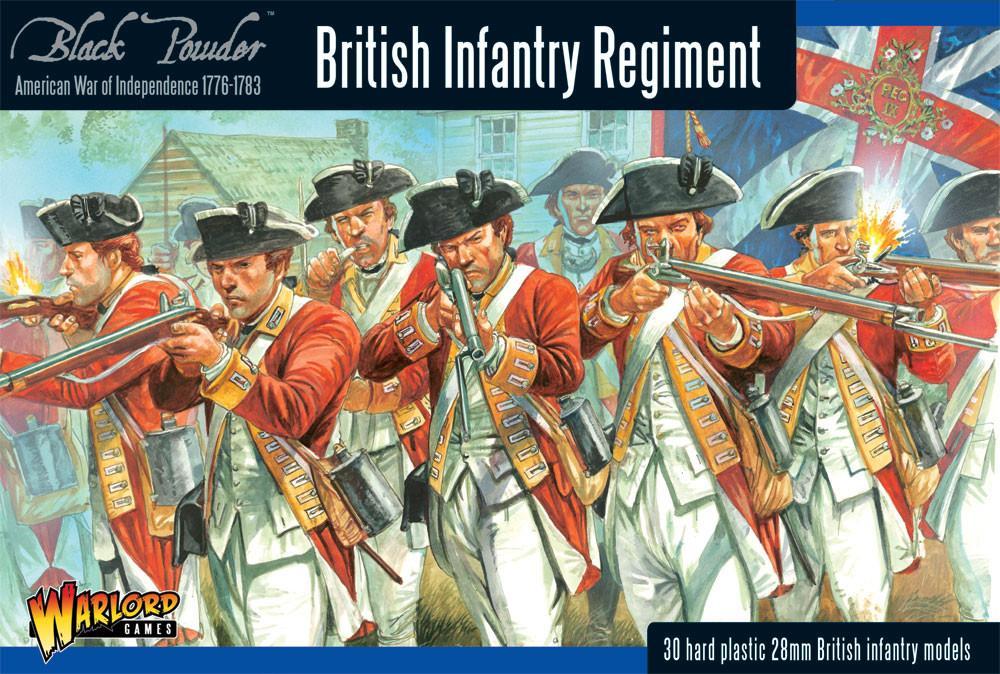 Black Powder: American War of Independence (1776-1783) - British Infantry Regiment