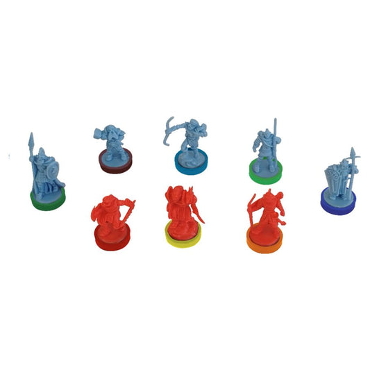 War of The Ring - Colored Plastic Rings: Core Set