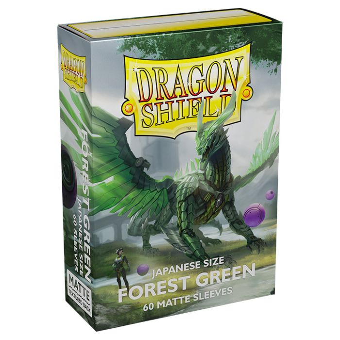 Dragon Shield: Matte Japanese - Forest Green (60)