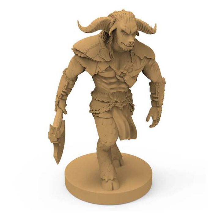 Dwellings of Eldervale: 2nd Edition - Minotaur Mercenary