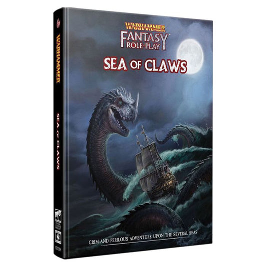 (BSG Certified USED) Warhammer: Fantasy Role-Play - Sea of Claws: Grim and Perilous Adventure Upon the Several Seas