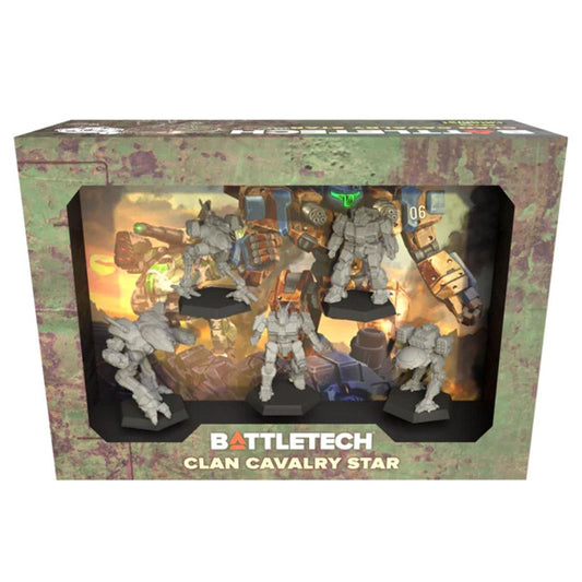 BattleTech - Miniature Force Pack: Clan Cavalry Star