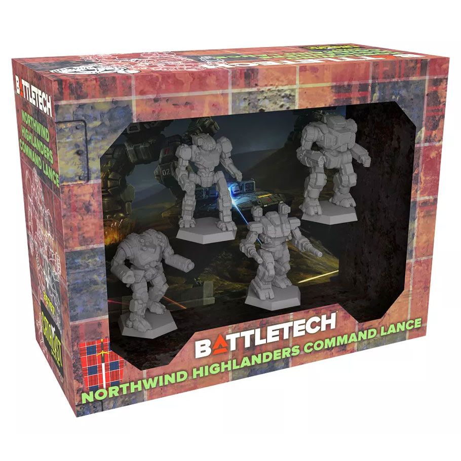 BattleTech - Miniature Force Pack: Northwind Highlanders Command Lance