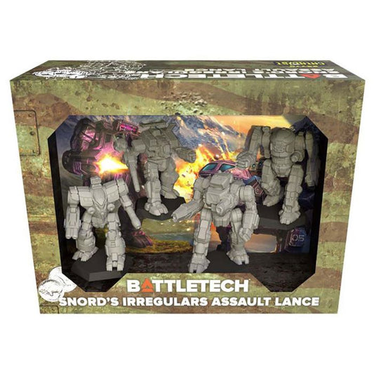 BattleTech - Miniature Force Pack: Snord's Irregulars Assault Lance