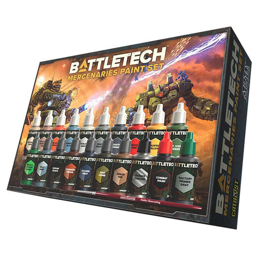 Battletech - Mercenaries Paint Set