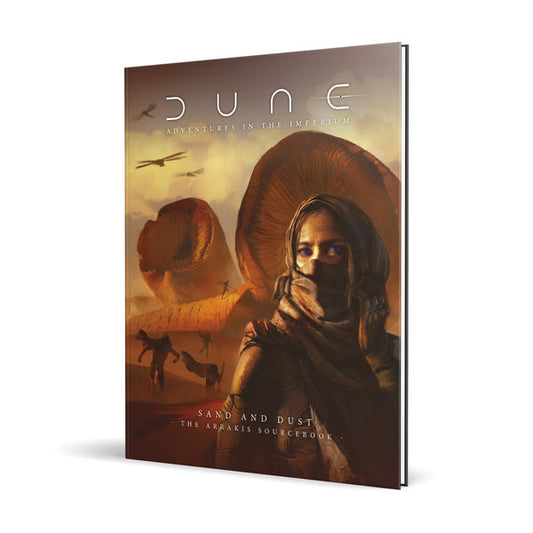 (BSG Certified USED) Dune: Adventures in the Imperium - Sand and Dust: The Arrakis Sourcebook