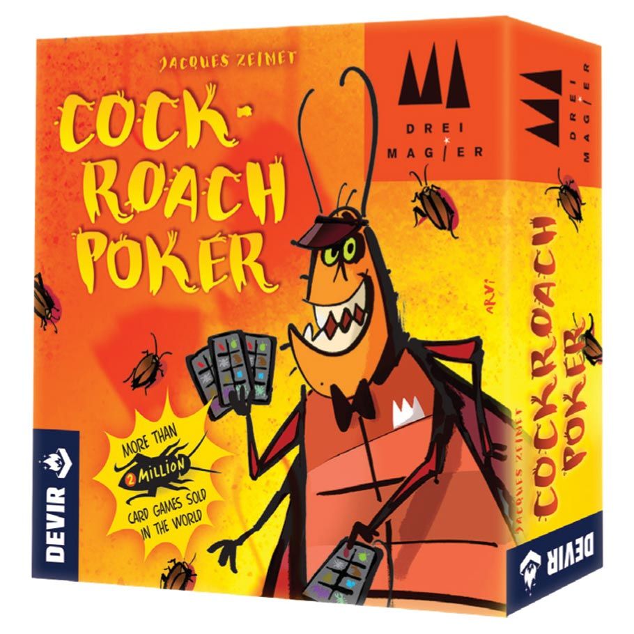 (BSG Certified USED) Cockroach Poker