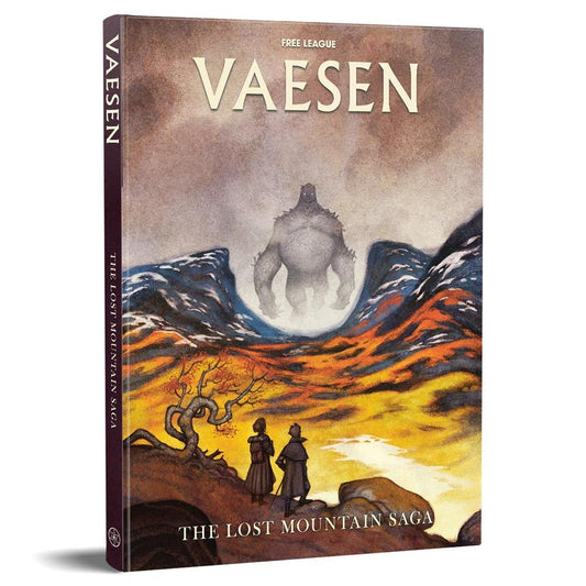 (BSG Certified USED) Vaesen: Nordic Horror Roleplaying - The Lost Mountain Saga