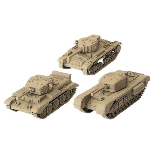 World of Tanks: Miniatures Game - British Tank Platoon 1