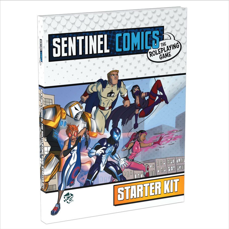 (BSG Certified USED) Sentinel Comics: Role-Playing Game - Starter Kit