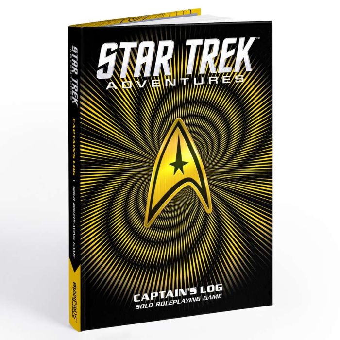 (BSG Certified USED) Star Trek Adventures: RPG - Captain's Log: Solo Roleplaying Game (TOS Edition)