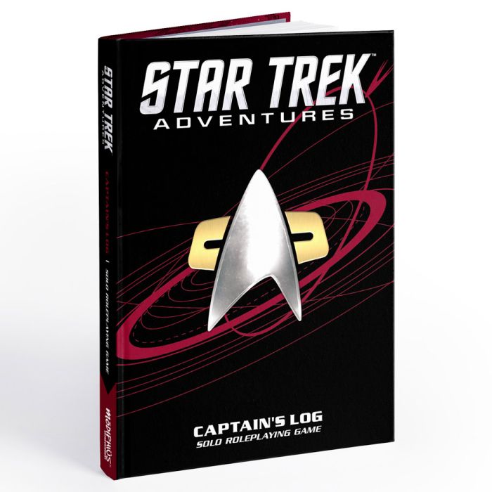 (BSG Certified USED) Star Trek Adventures: RPG - Captain's Log: Solo Roleplaying Game (DS9 Edition)