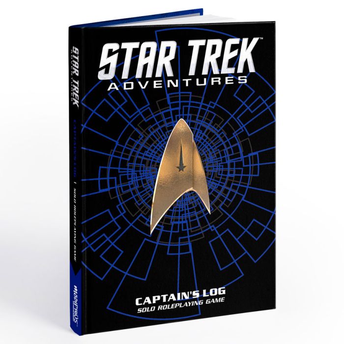 (BSG Certified USED) Star Trek: Adventures - Captain's Log Solo Roleplaying Game (Discovery edition)