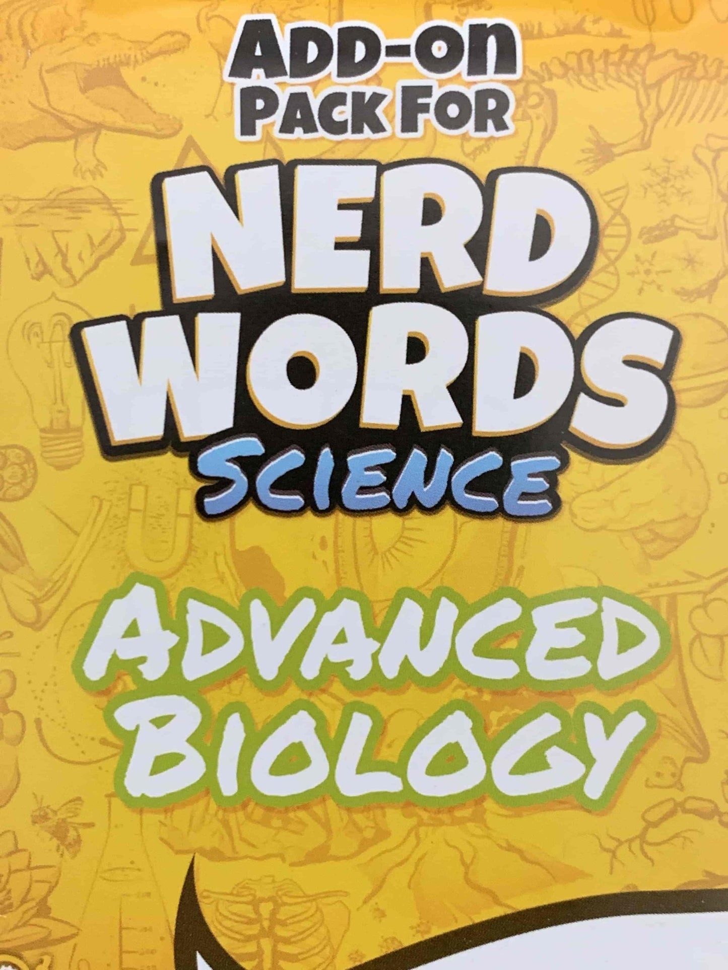 (BSG Certified USED) Nerd Words: Science - Advanced Biology