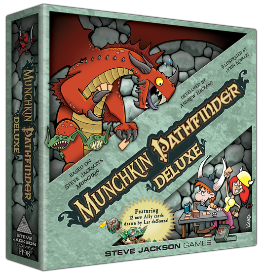 (BSG Certified USED) Munchkin Pathfinder: Deluxe