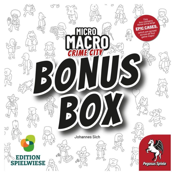 (BSG Certified USED) MicroMacro: Crime City - Bonus Box