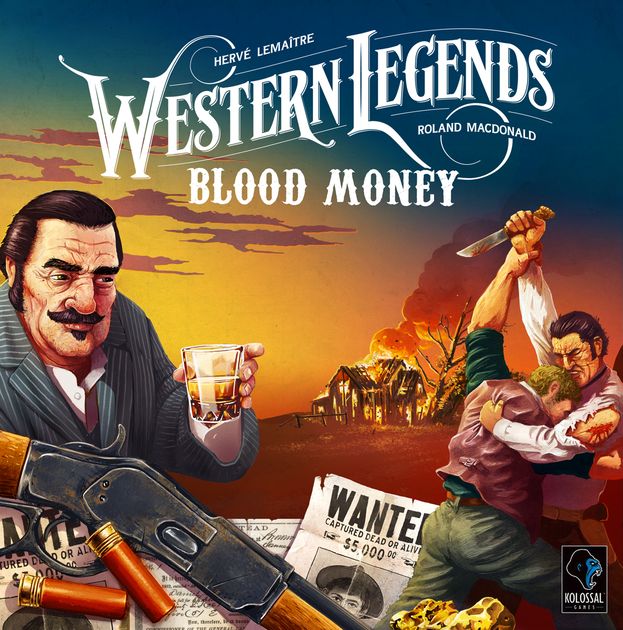 (BSG Certified USED) Western Legends - Blood Money